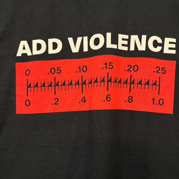 Nine Inch Nails Add Violence T-shirt size medium - Picture 2 of 4